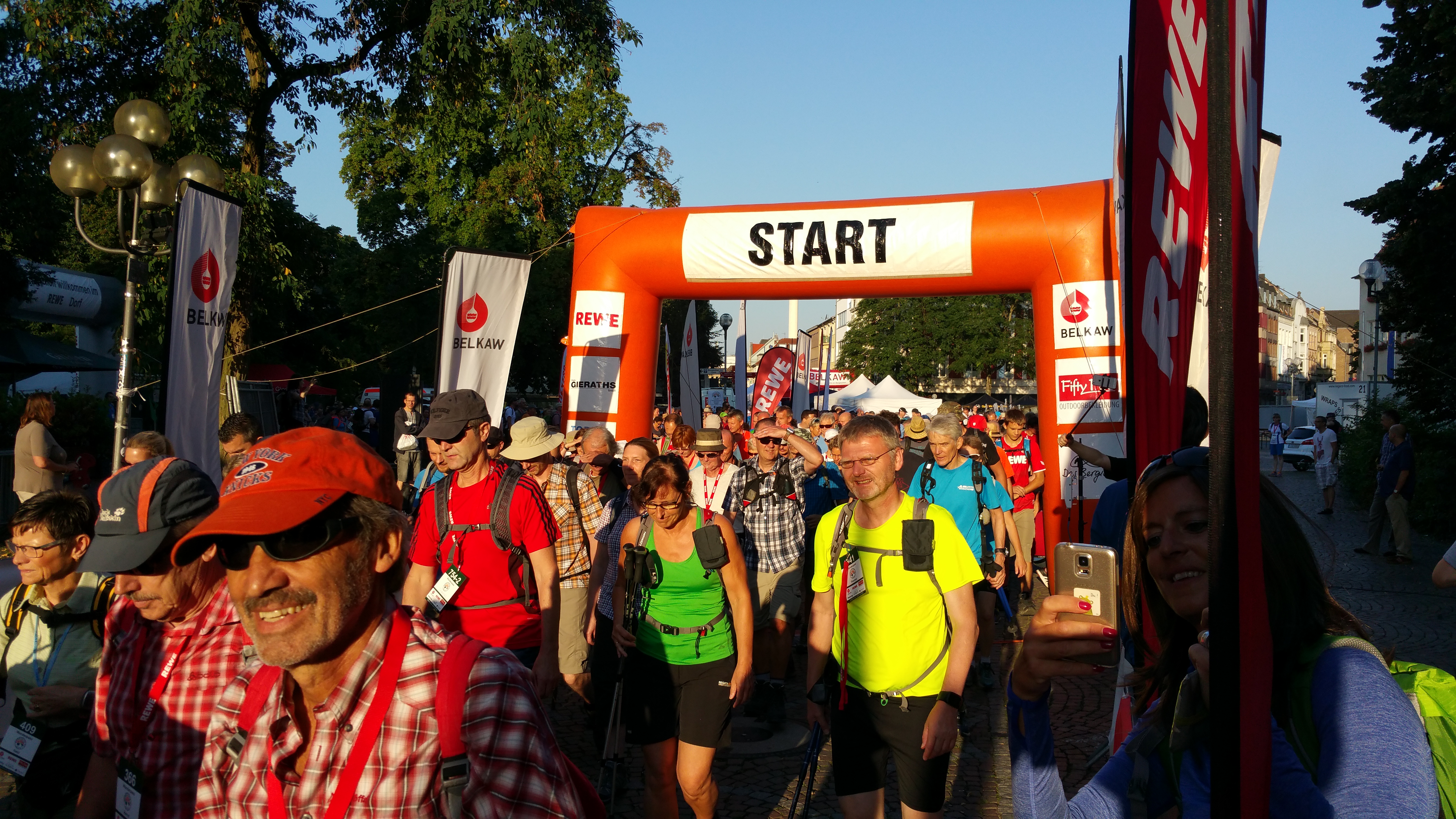 Startbereich und Startzeiten Startbereich und Startzeiten