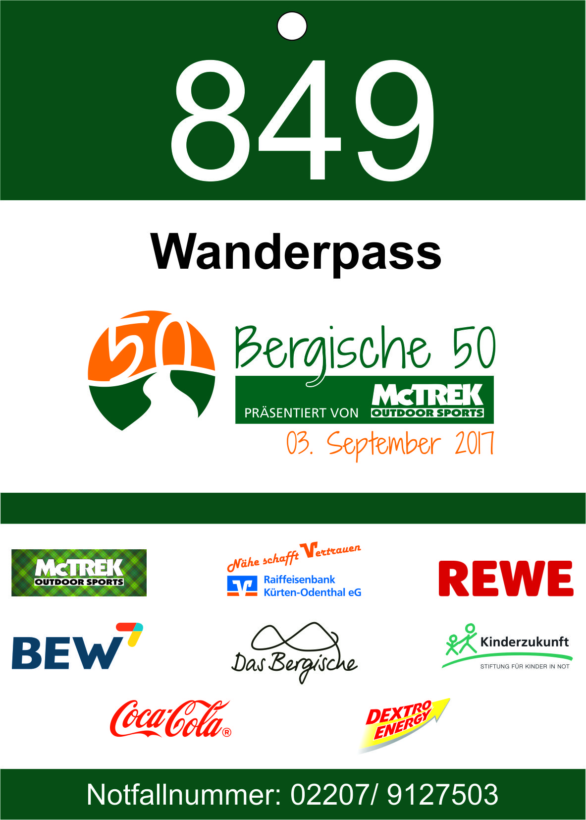 Wanderpassausgabe Wanderpassausgabe