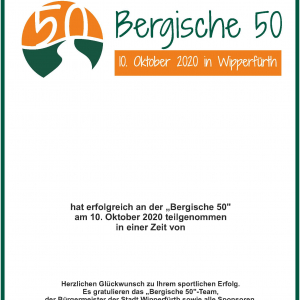 #22 - Impressionen der 5. Bergische 50 - 2020