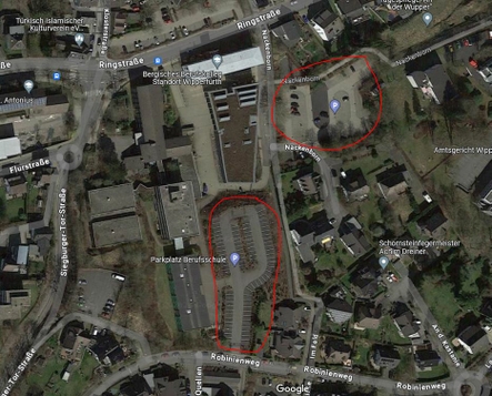 Eine Übersicht aller Parkflächen in der Innenstadt finden Sie hier Eine Übersicht aller Parkflächen in der Innenstadt finden Sie hier